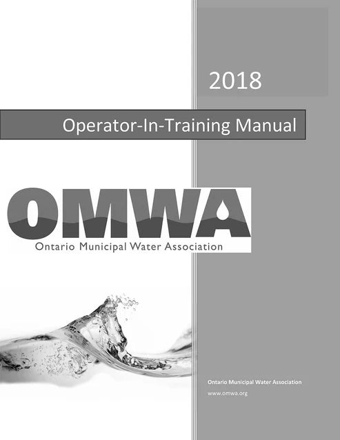 Operator-in-Training Study Guide, 2018 Rev. ed.