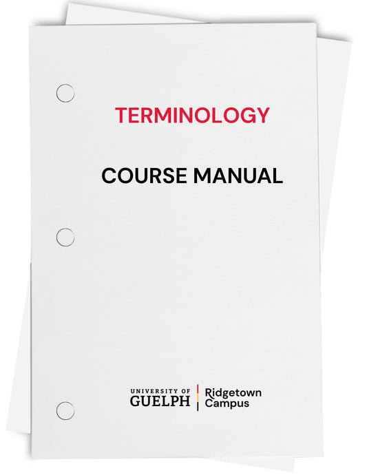 Terminology Manual
