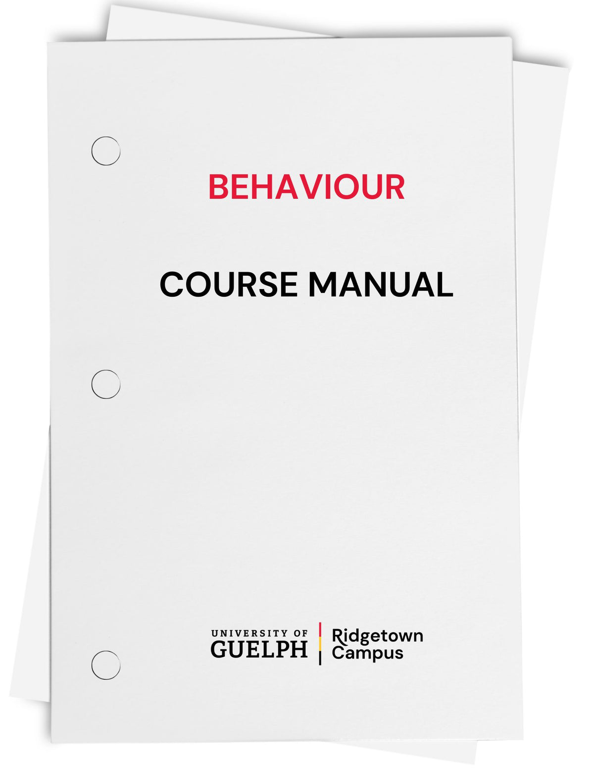 Behaviour Manual