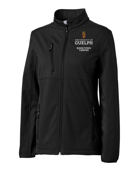 Black Softshell Jacket: Ladies