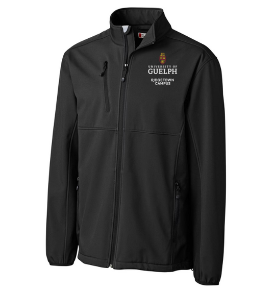Black Softshell Jacket: Mens